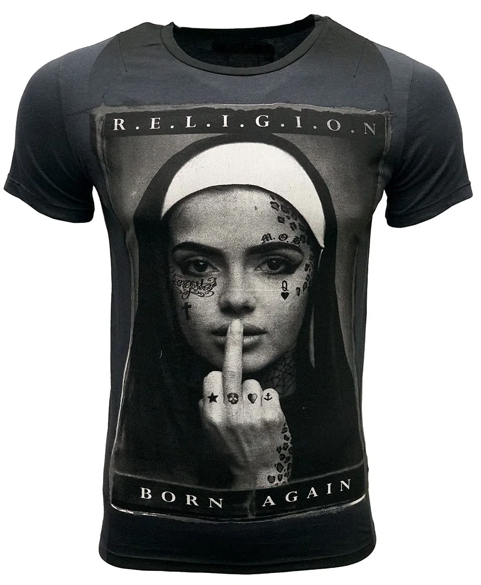 Religion Camiseta para hombre Born