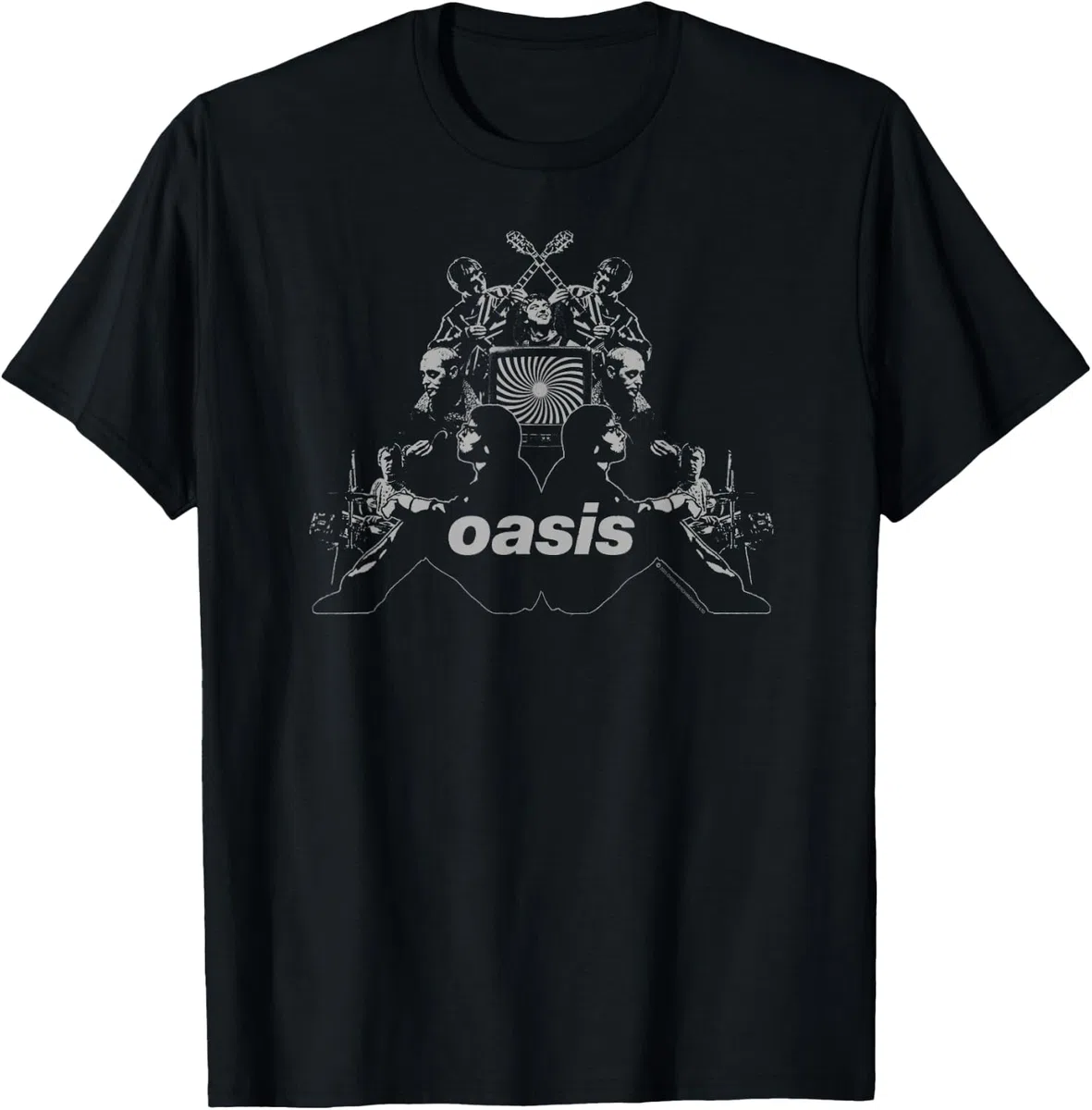 Oasis Band Symmetrical Exclusive Camiseta