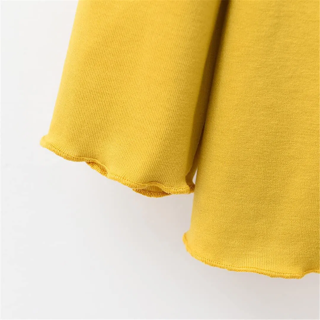 Conjunto de pijama de algodón cómodo suave y elegante con cuello en O para mujer, rosa, talla única
