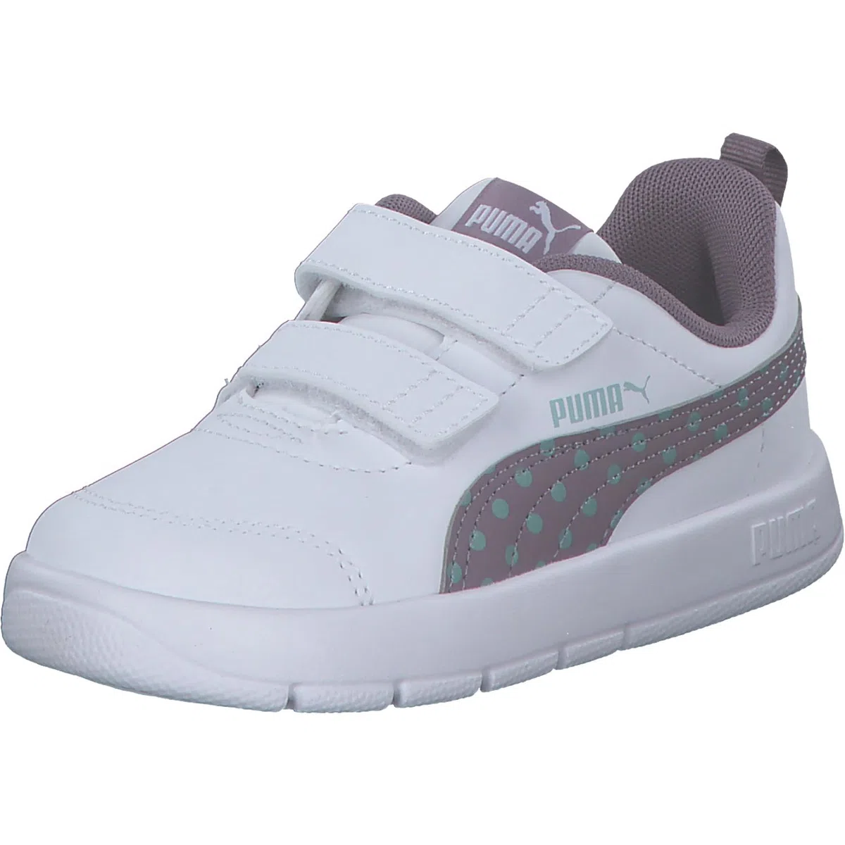 Puma Courtflex V3 Dotty V Inf SneakerBebé-Niñas