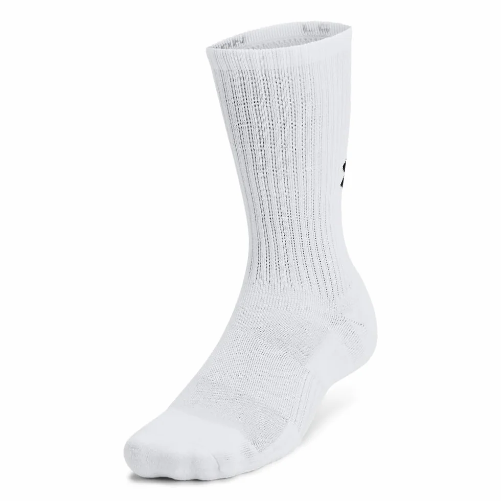 Under Armour Training Cotton Crew Socks 3 Pack Calcetín Unisex adulto (Pack de 6)