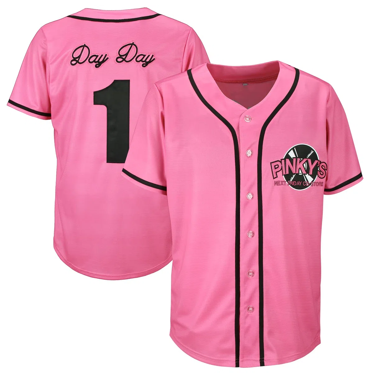 Pinky's Next Friday Movie - Camiseta de béisbol para hombre, diseño de la tienda de CD, deportes, hip hop, cosida