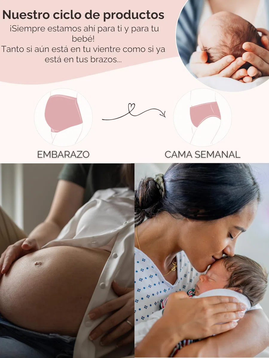 Herzmutter Camisón de Maternidad - Camisones de enfermería y Embarazo - Camisones de Maternidad del Hospital - Camisones para la Futura mamá – Flores–patrón–Tira–marítimo - 2800