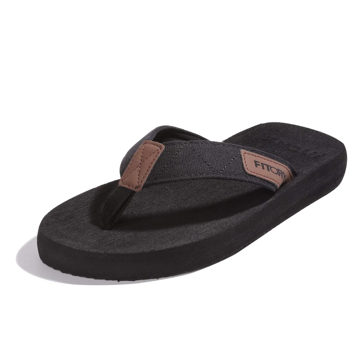 FITORY Chanclas Hombre Antideslizantes y Cómodas para Playa/Piscina/Interior/Exterior - Sandalias de Verano con Suela Gruesa y Duradera, Talla 39-48 UE [EU]