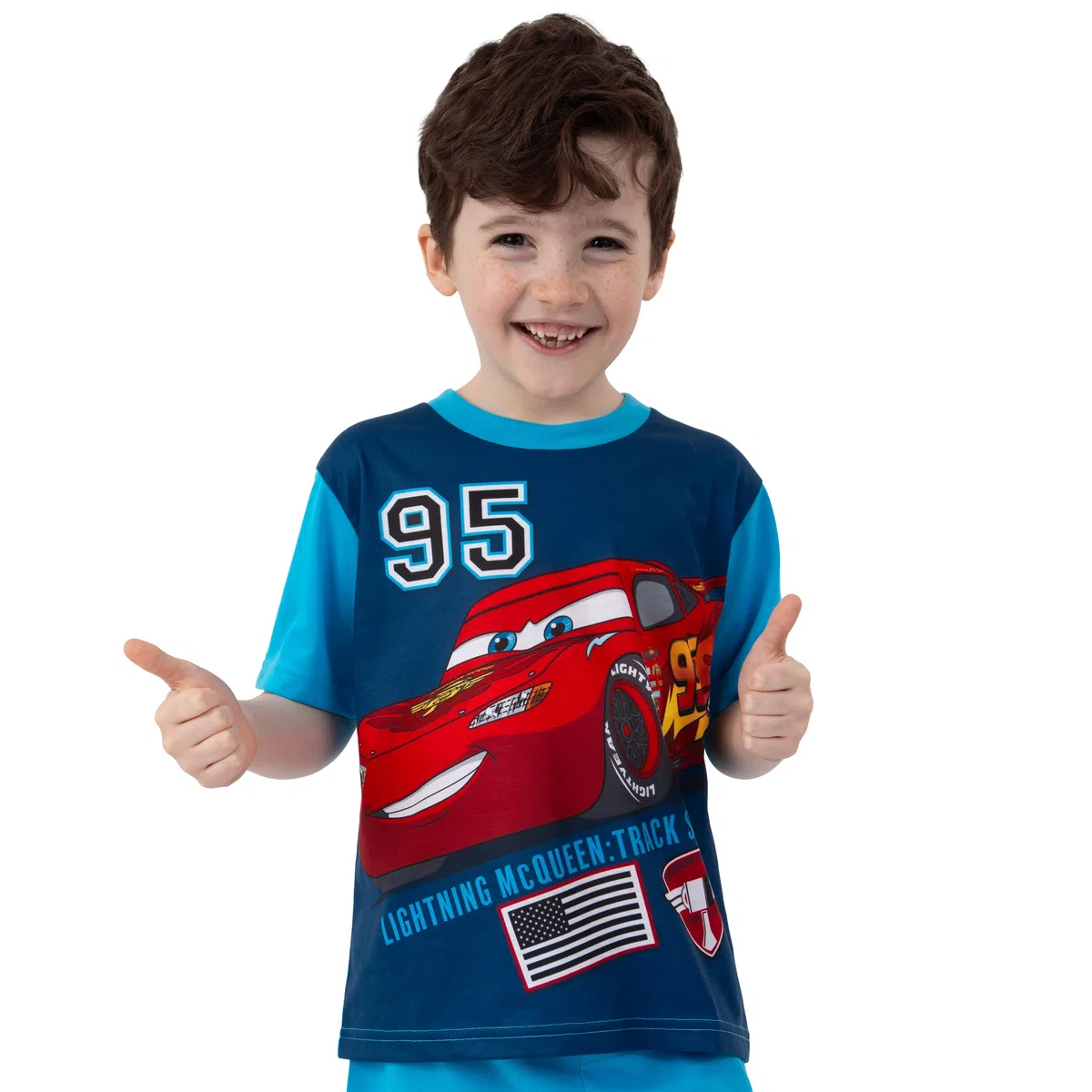 Disney Cars Pijama Niño, Pijama Cars Niño Verano, Pijamas Chulos Rayo Mcqueen