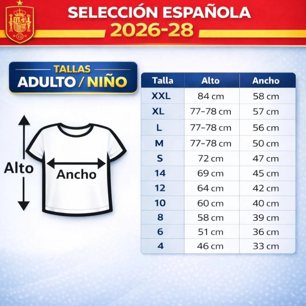 Champion's City Selección Española Mundial 2026-2028 Kit Infantil Camiseta y Pantalon Lamine Yamal 19, Color Rojo, Equipacion Futbol Comoda y Transpirable
