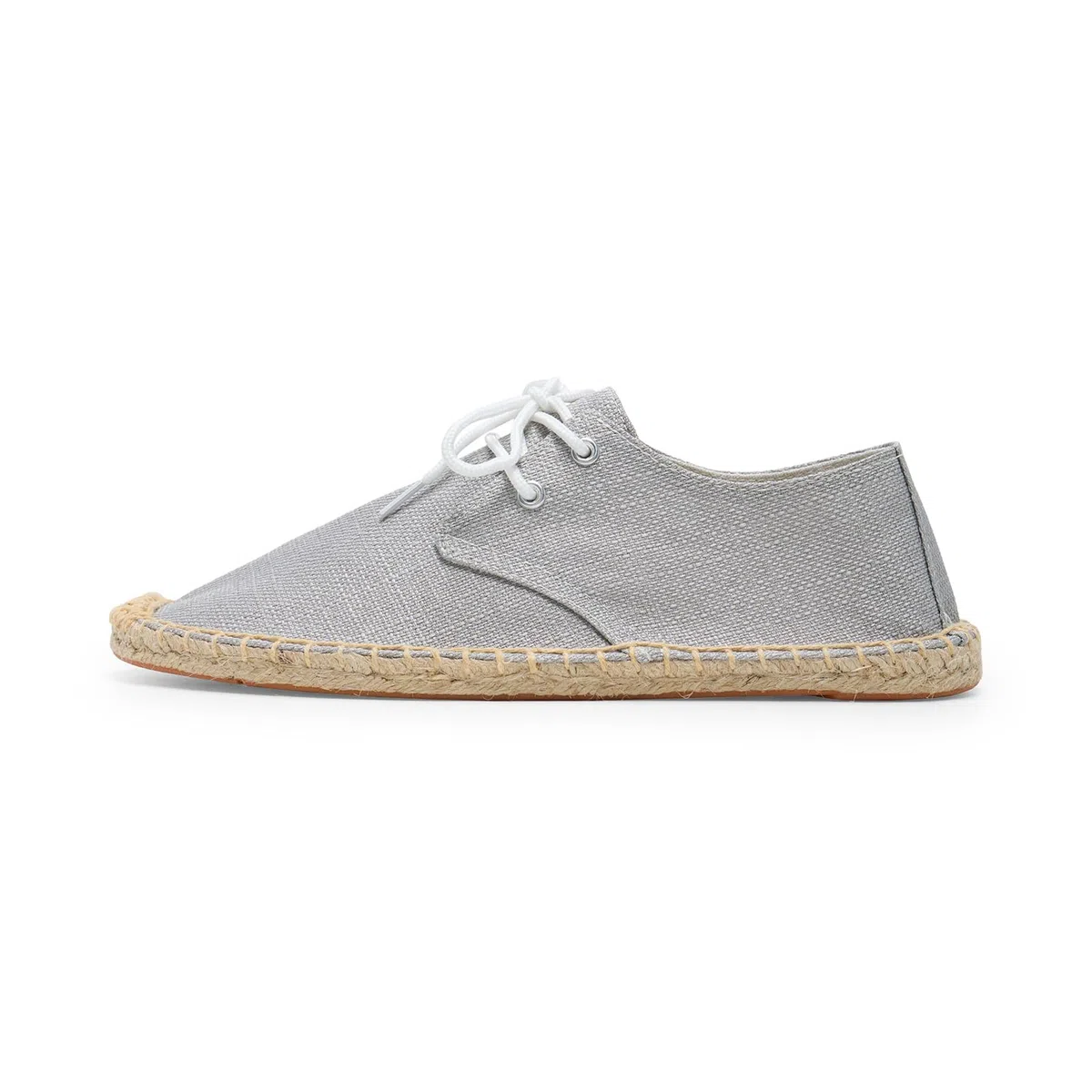 Alexis Leroy Alpargatas de Lona para Hombre Lace Up Espadrillas