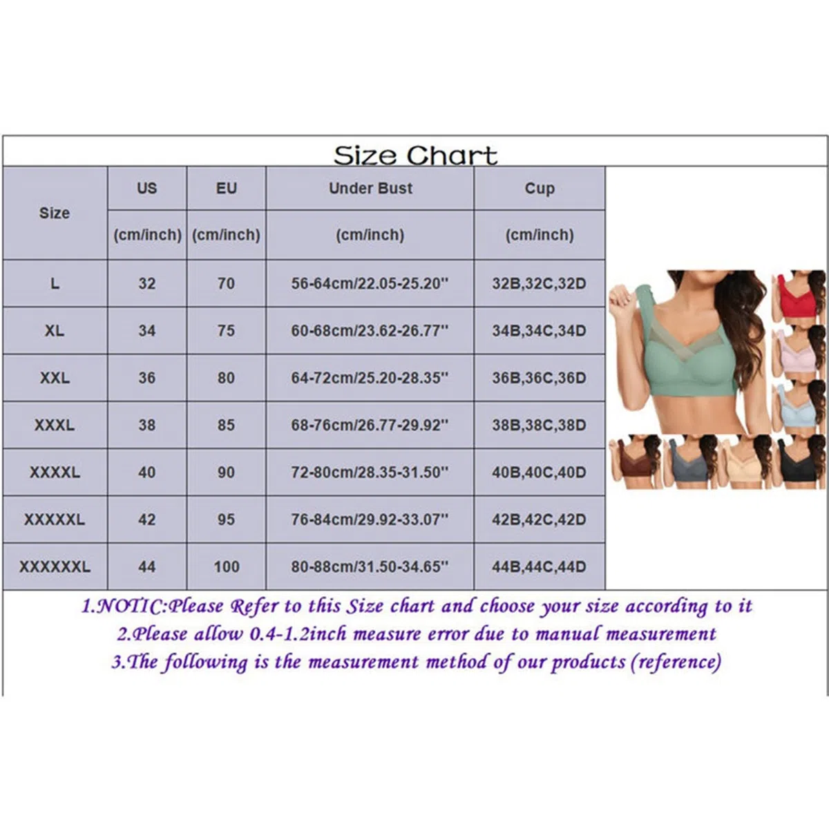 Genérico Amaframe Sujetador Sin Aros- Sujetadores Push Up Mujer- Básico Suave Transpirable Acolchada Diaria Dormir Push Up Fitness Sostenes Cubriendo Los Senos Laterales Fitness Elevación Yoga Bra