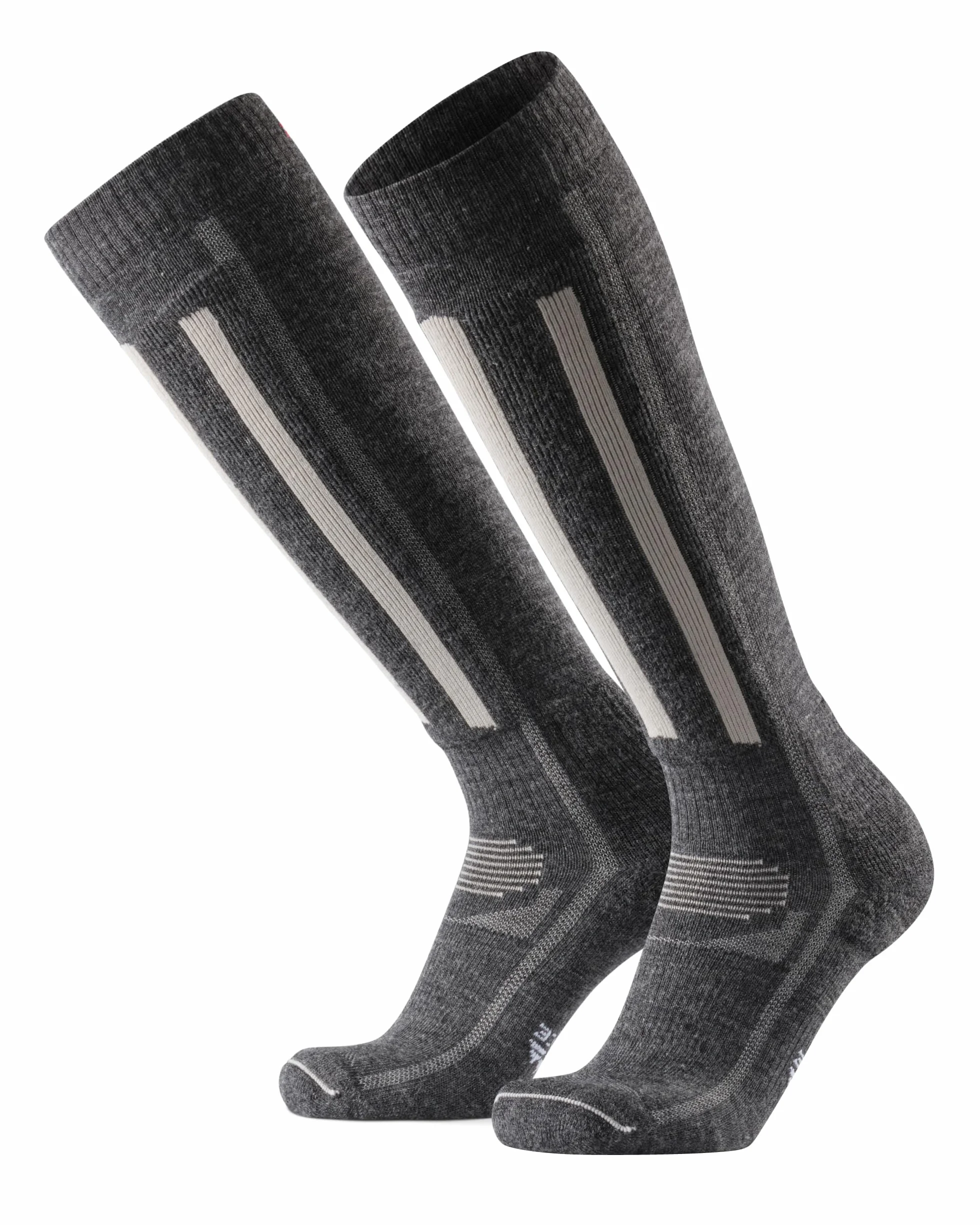 DANISH ENDURANCE Calcetines de Esquí Térmicos de Lana Merino, Calcetines Altos para Hombre y Mujer