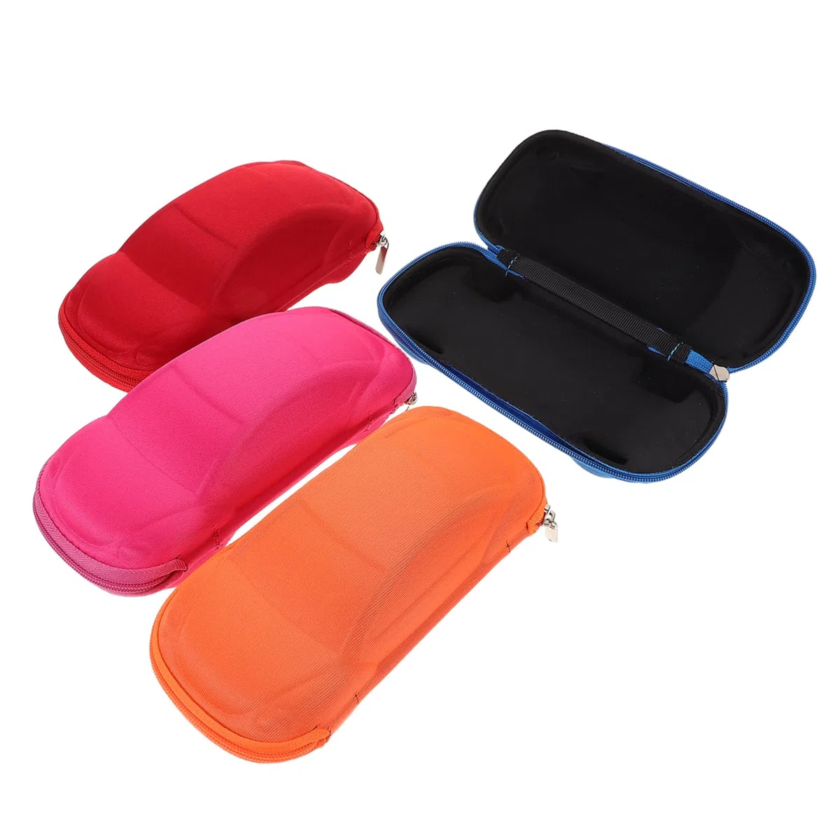 Ipetboom Estuche Portátil y Colorido para Gafas de Sol con Forma de Coche para Niños Resistente Presión Adecuado para Viajes y Uso en Mochila