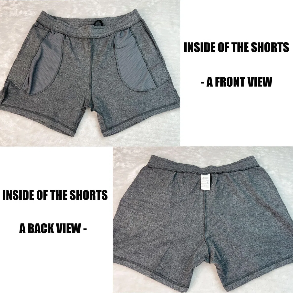 Pantalones Cortos Deportivos Hombre Casuales Gimnasio Entrenamiento Pantalones Cortos Fitness Pantalón Elástica Cintura con Bolsillo Algodón Jogger Shorts