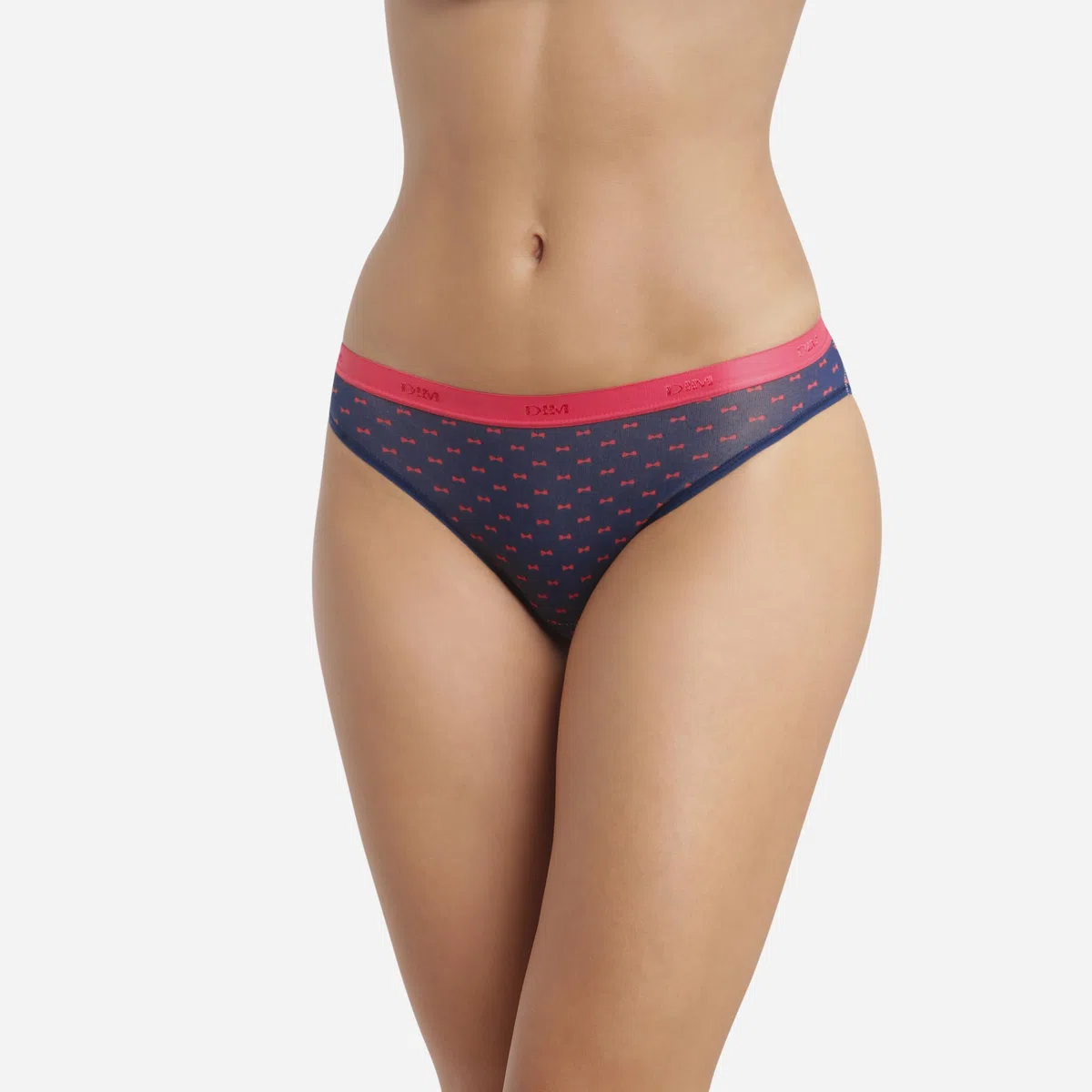 Dim Pack De Bragas Les Pockets Cotton Stretch Mujer x6