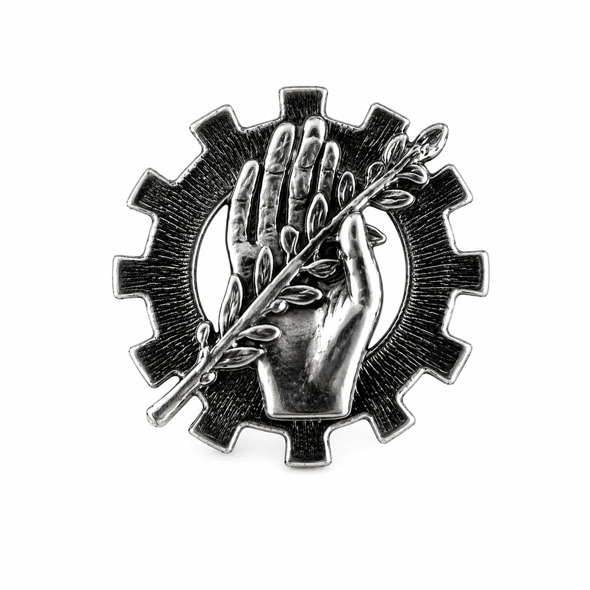 Insignia Profesional de Asistente Social Pin para Hombre Mujer en Plata 925 con Caja para Regalo
