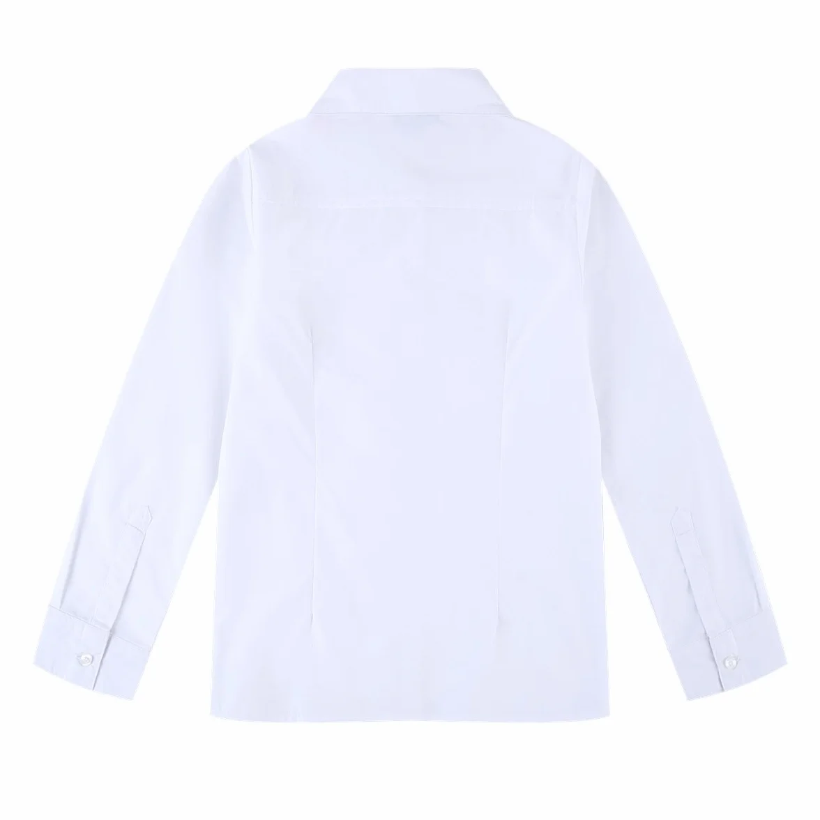 Bienzoe Niña Uniformes Escolares Oxford Manga Larga Blusa