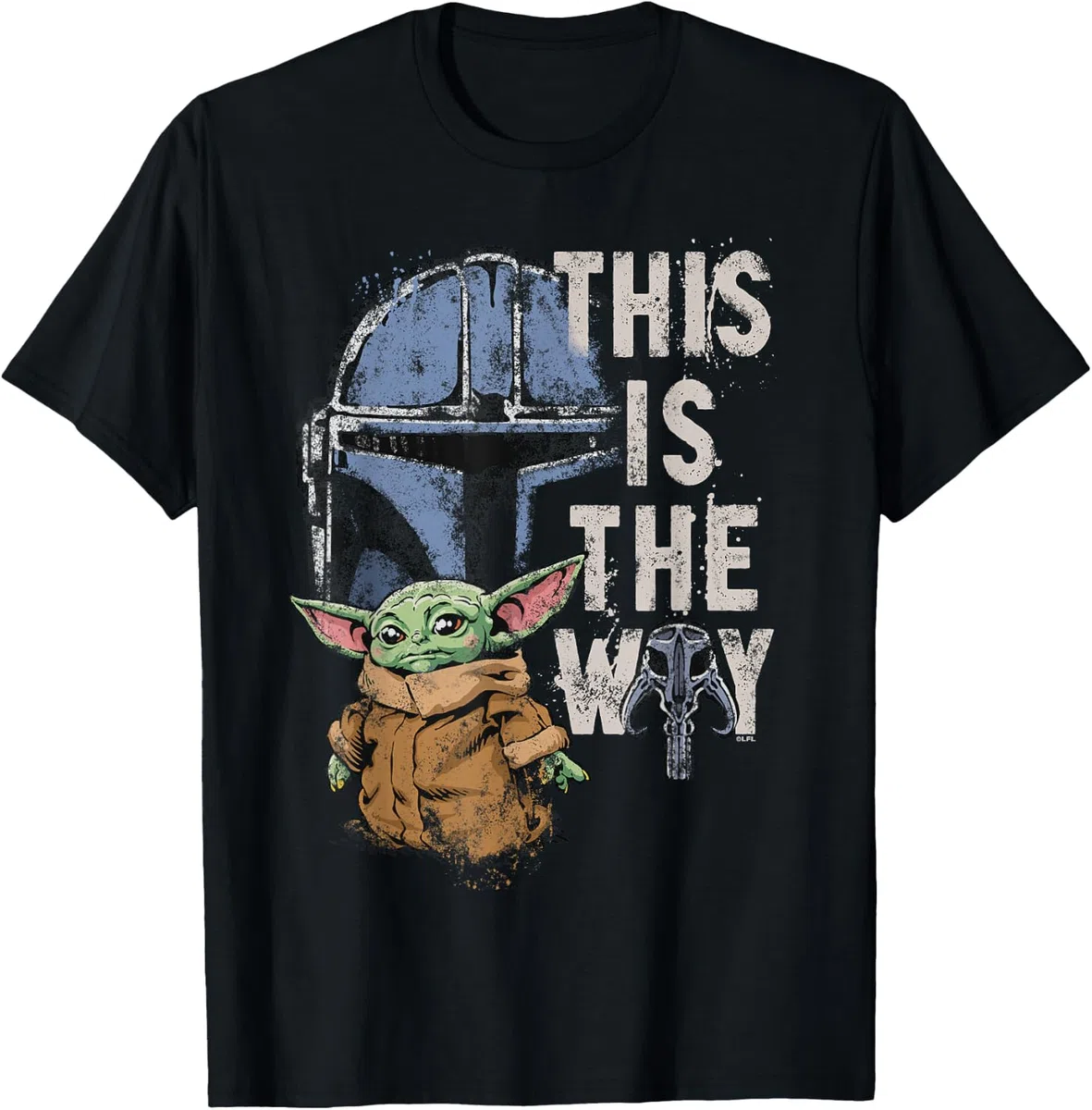 Star Wars The Mandalorian and Grogu This is The Way Graphic Camiseta
