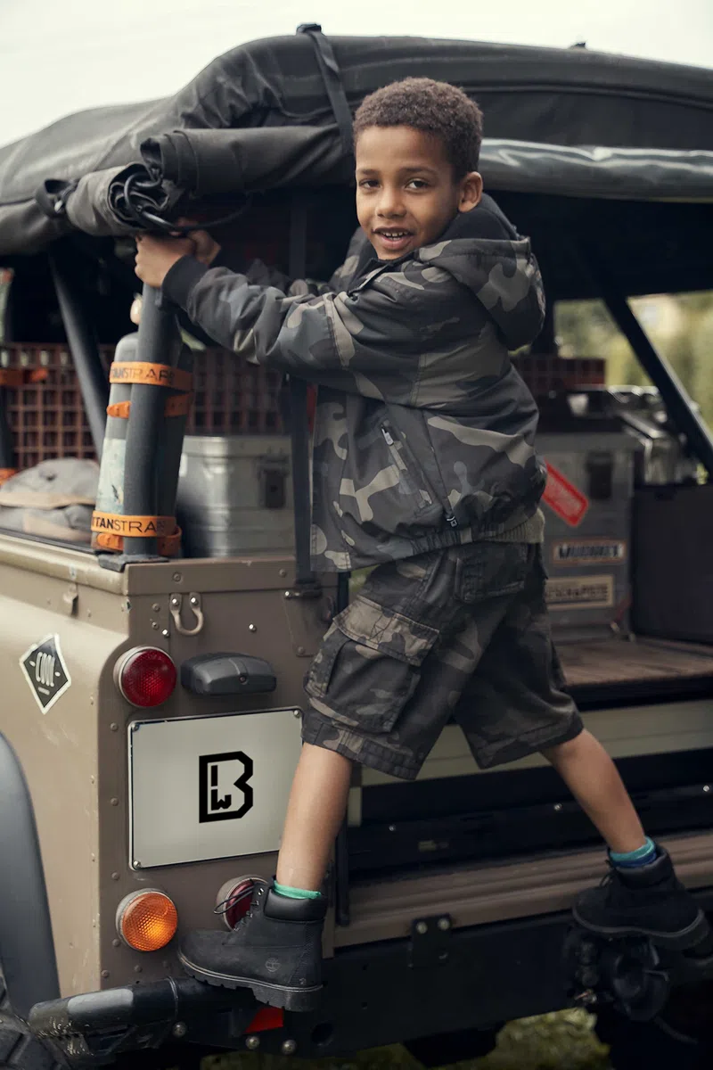 Brandit Kids Urban Legend Unisex Shorts Negro