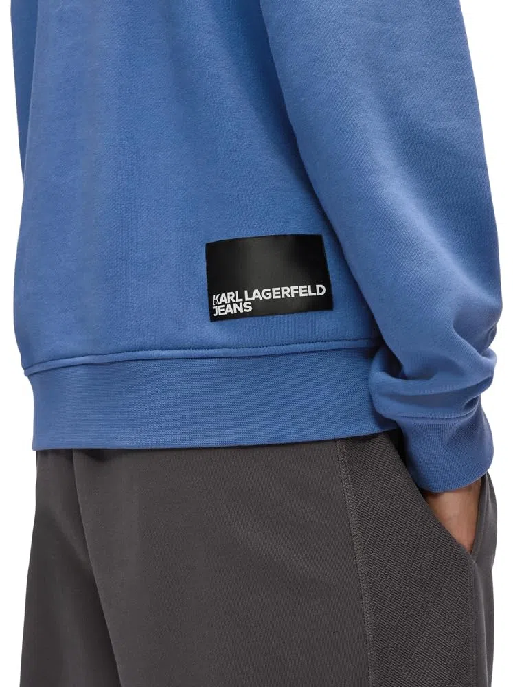 KARL LAGERFELD JEANS Hombre Regular Essential Logo Sweatshirt