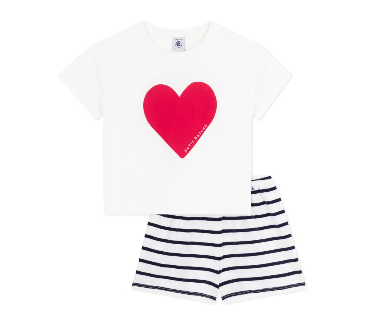 Petit Bateau Pequeño Barco Pijacourt Chica