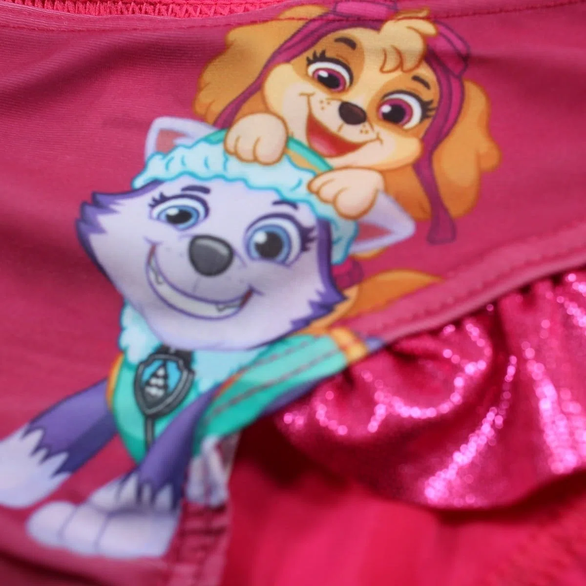 Disney Maillot de Bain Paw Patrol. Juego de Camisa para Nadar para Niñas
