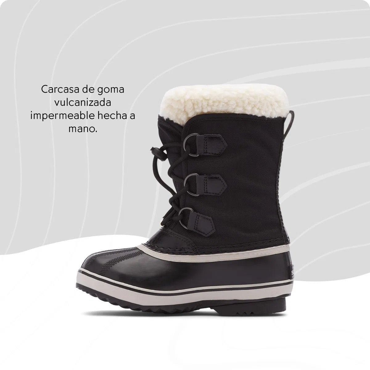 Sorel Yoot Pac Nylon Wp Botas de nieve impermeablesUnisex niños