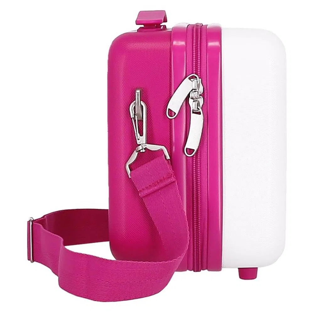 Disney, Minnie Magic Nececer Adaptable Blanco 29x21x15 cms ABS
