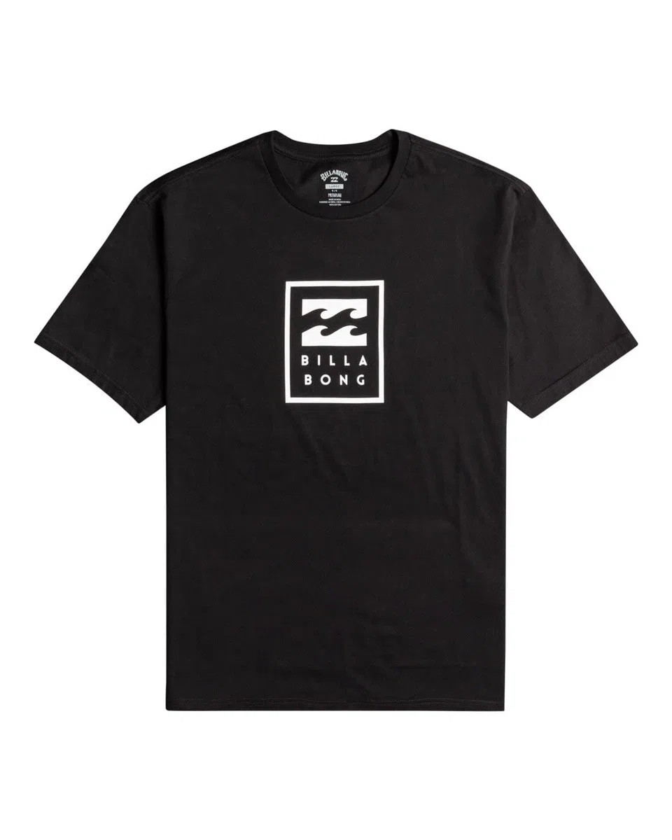 Billabong Unity Stacked - Camiseta de Manga Corta para Hombre