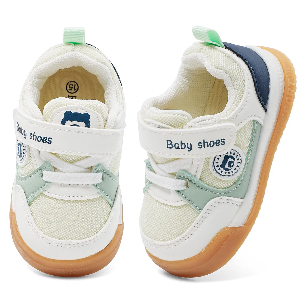 MASOCIO Zapatillas Bebé Niño Niña Zapatos Primeros Pasos Calzado con Suela Goma Suave Antideslizante