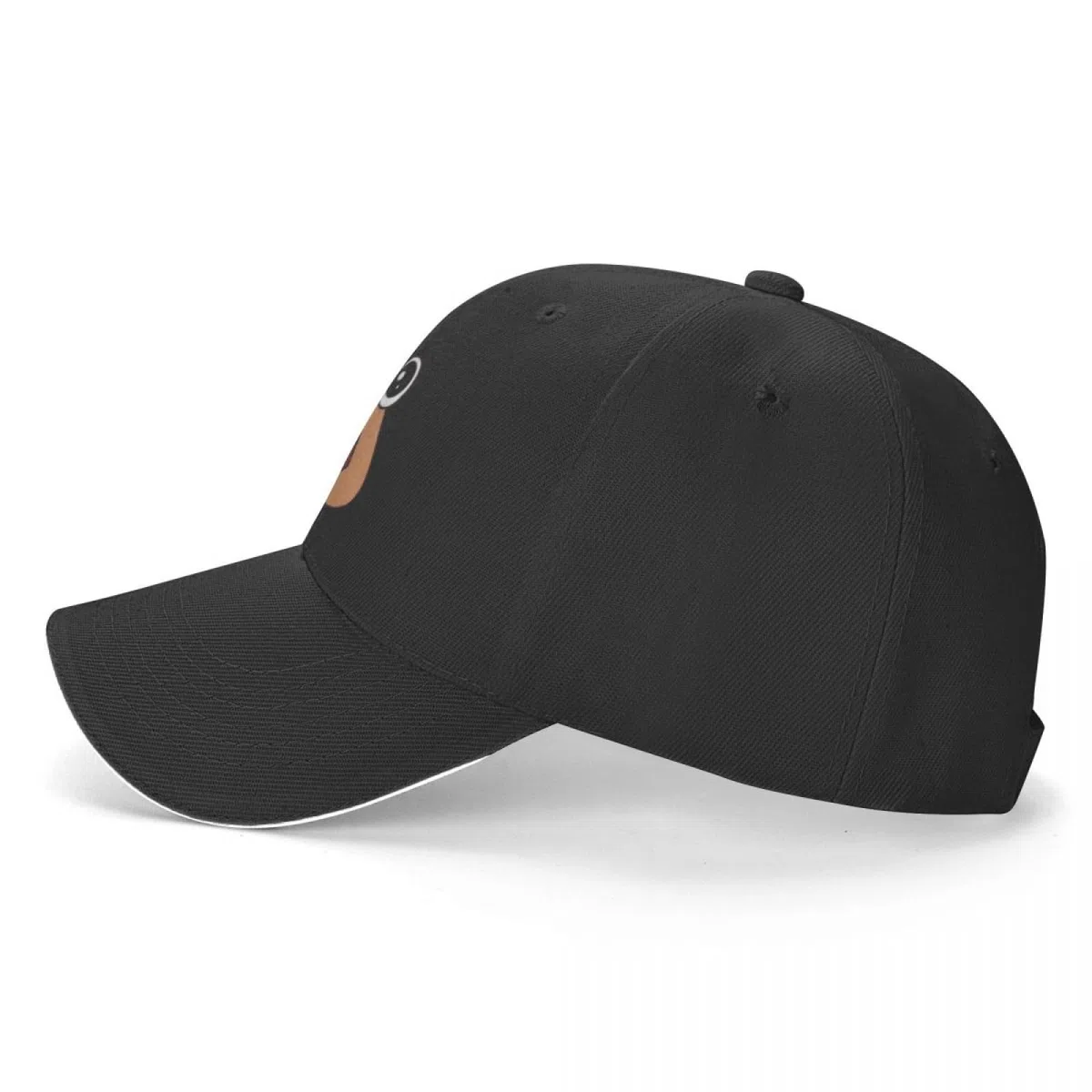 pou Hambriento :(Gorra de béisbol de Espuma para Fiesta Sombrero Hombre para el Sol Sombrero para niños Diseñador Hombre Mujeres