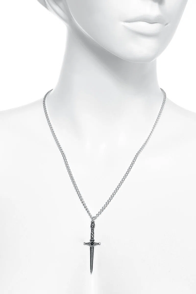Alchemy Mano de Macbeth England Espada Cabochon Gótico Daga Poder Collar