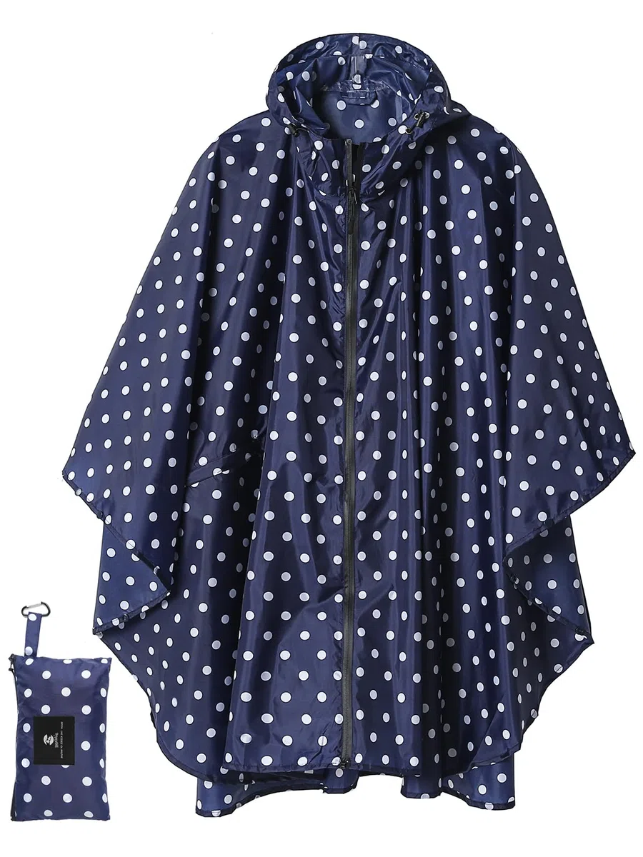 SaphiRose Yy-k29 Poncho de lluvia Mujer (Pack de 1)