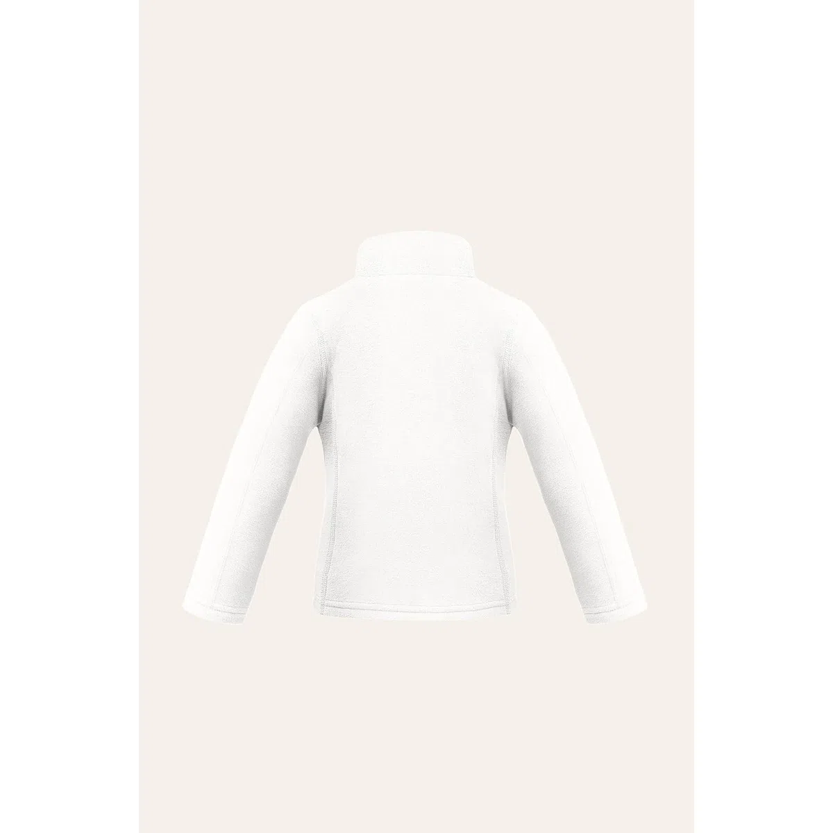 Pimienta Blanca - Chaqueta polar Micro Fleece Sweater 1540 White Girl - Blanco