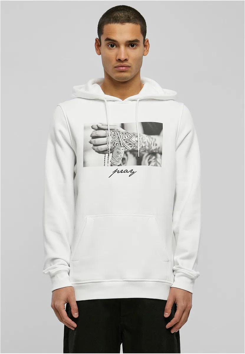 Mister tee (MISUQ) Pray 2.0 Sudadera con Capucha Hombre