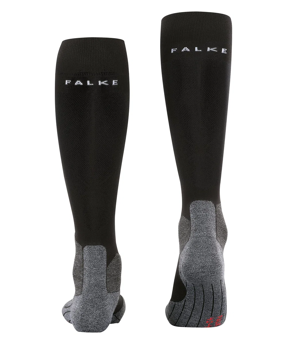 FALKE Hombre SK5 Calcetines de esquí amortiguación Ultraligera Anti ampollas Fina para competición Transpirable Secado rápido regulación del Clima antiolores Seda Hilo Funcional 1 par