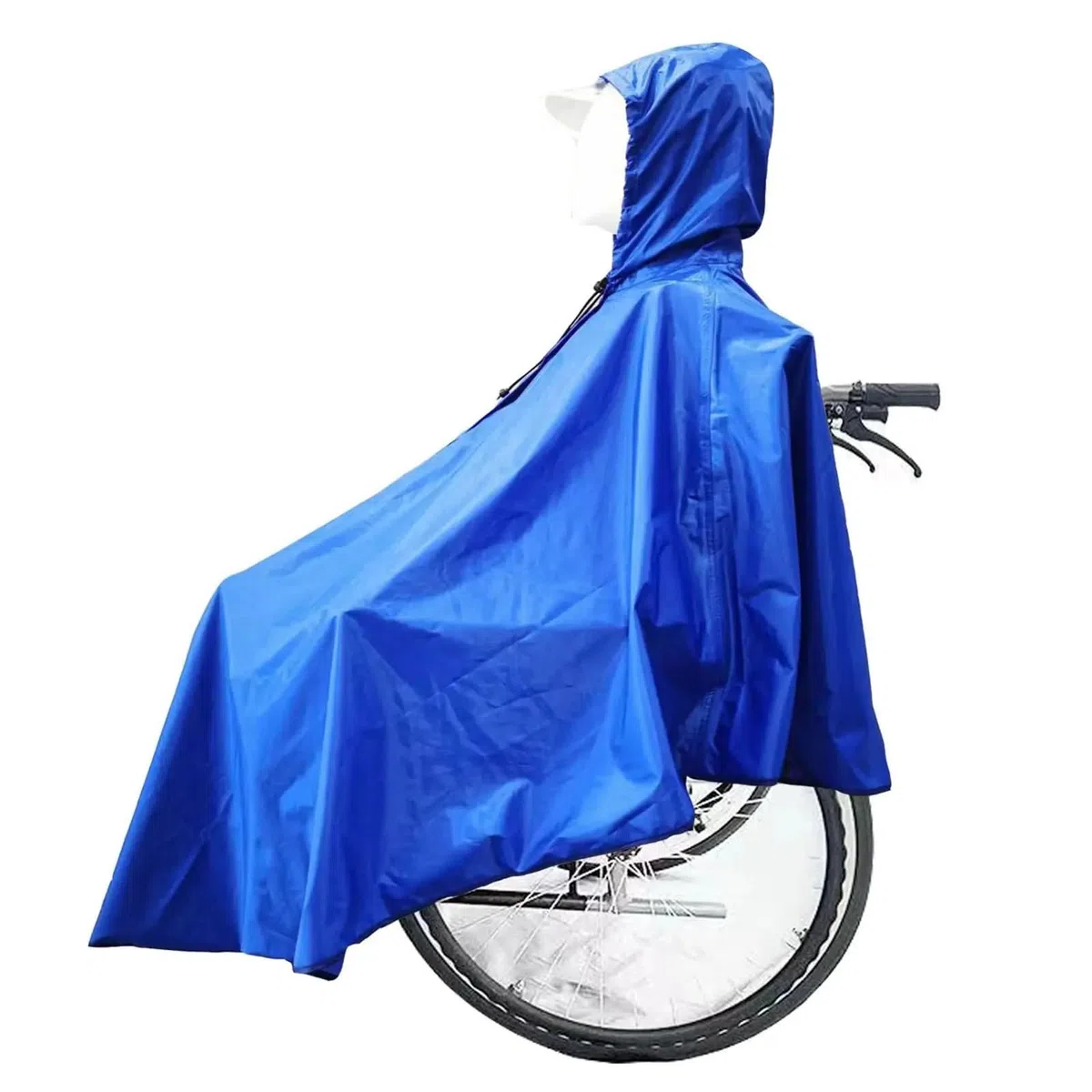 Poncho Impermeable para Silla De Ruedas Cubierta de Poncho for Silla de Ruedas, Capa de protección contra la Lluvia Reutilizable, Cobertura de Cuerpo Completo para Sillas De Ruedas