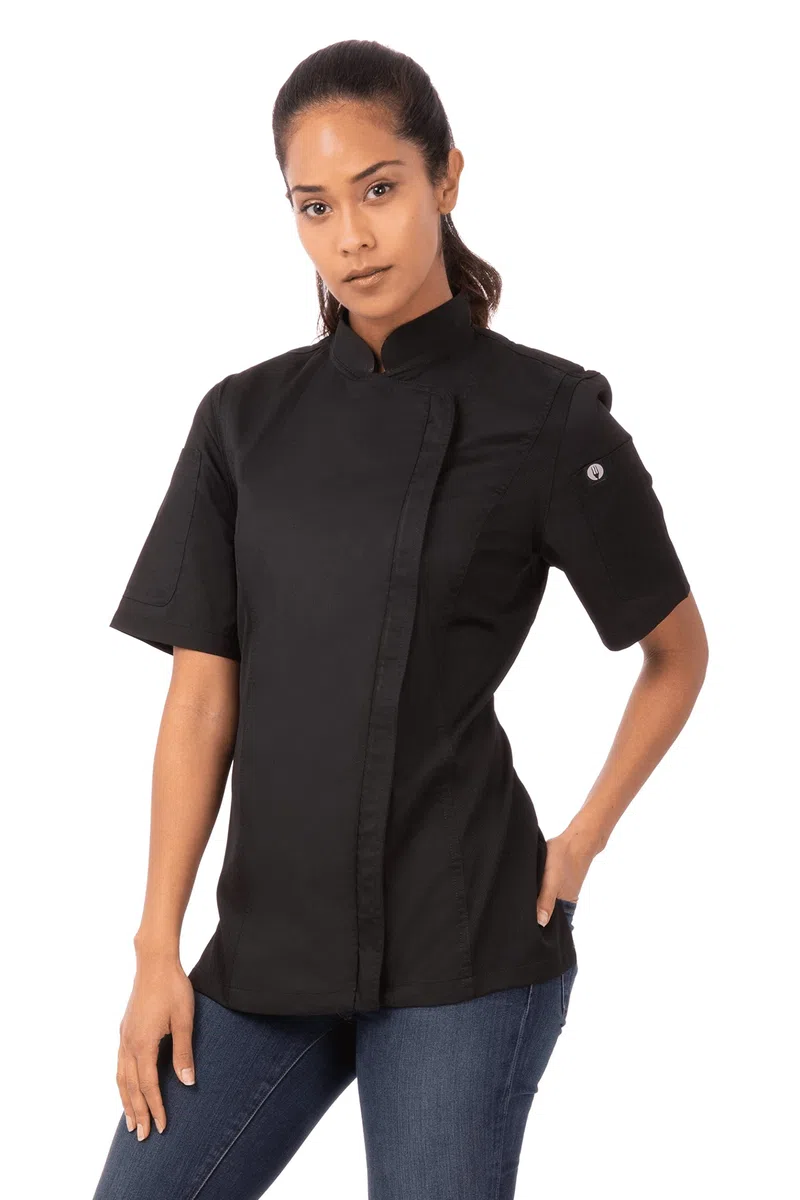 Chef Works Abrigo de Chef Springfield Chaqueta de chef Mujer