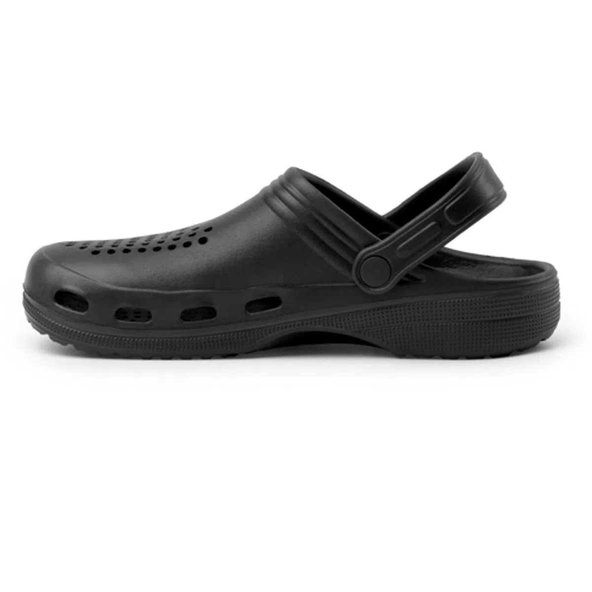 Zuecos Unisex de EVA Ultraligeros, Cómodos, Transpirables y Resistentes al Agua, con Tira Ajustable y Ventilación, Ideales para Casa, Jardín, Playa y Uso Diario, 230g, Tallas Variadas
