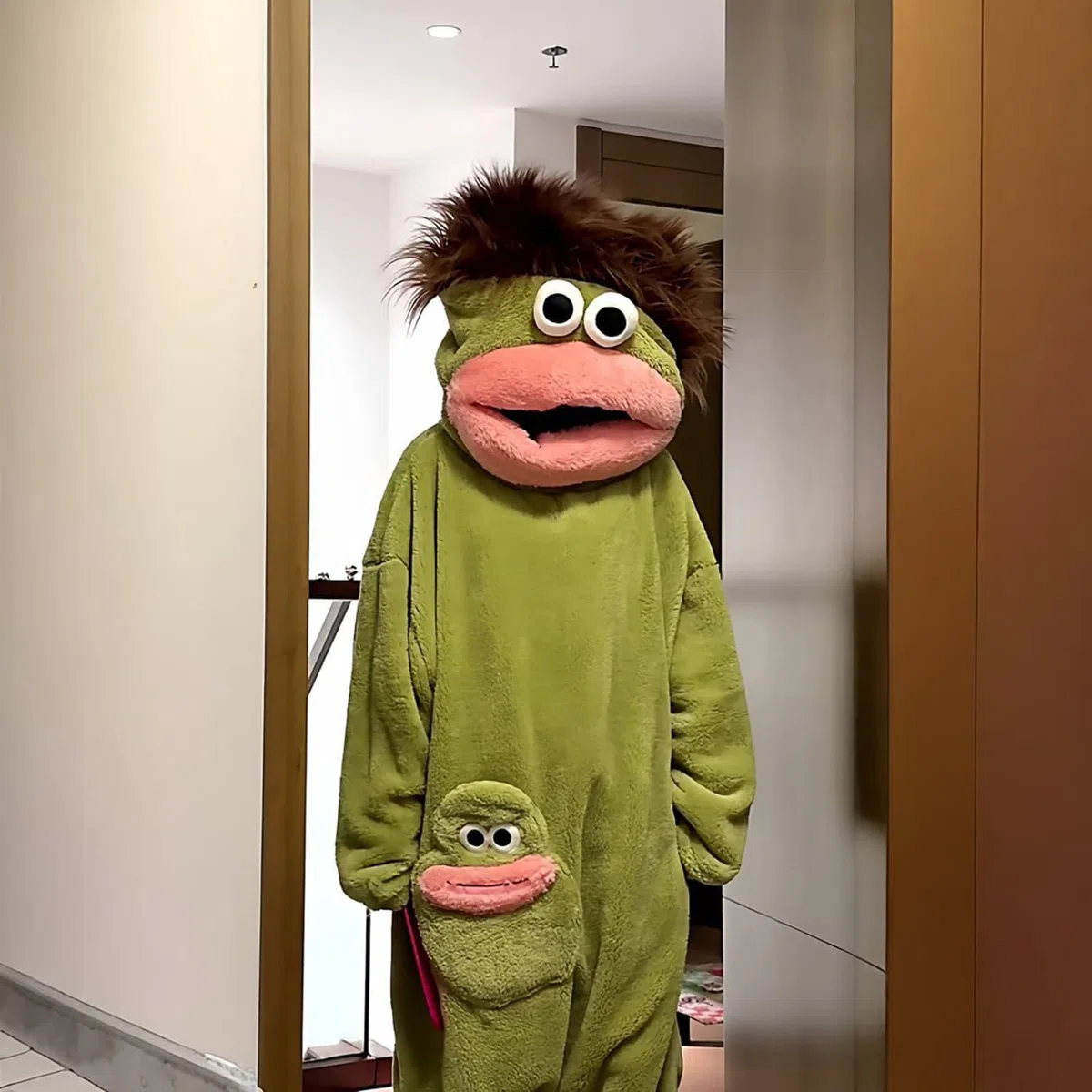 Pijama Monos Cosplay Oversized Traje con Capucha Ropa de Dormir Invierno Hombre Mujer Adulto de Pijama Divertido de Una Pieza para Adulto una Pieza para el salón Fiesta al Libre