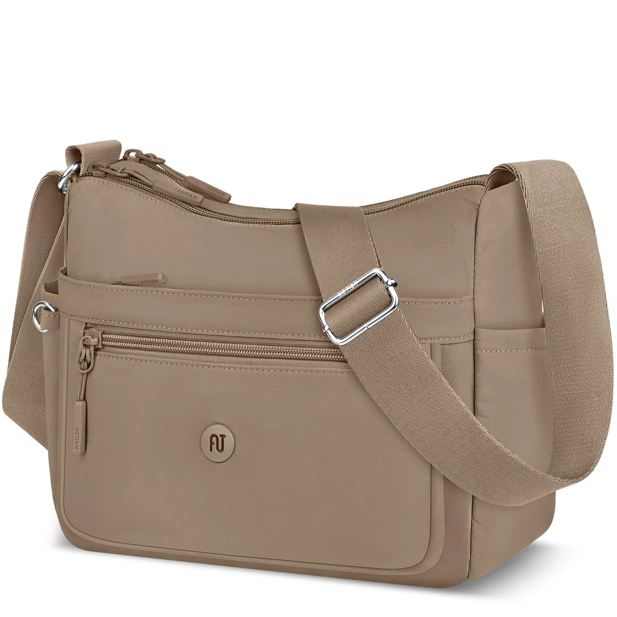 Bolso Bandolera Mujer Impermeable Bolsos de Hombro Casual Mujer de Nailon Moda Crossbody Múltiples Bolsillos Bolsa de Cuerpo Cruzado con Correa Ajustable para Viaje shopper Escuela so Diario