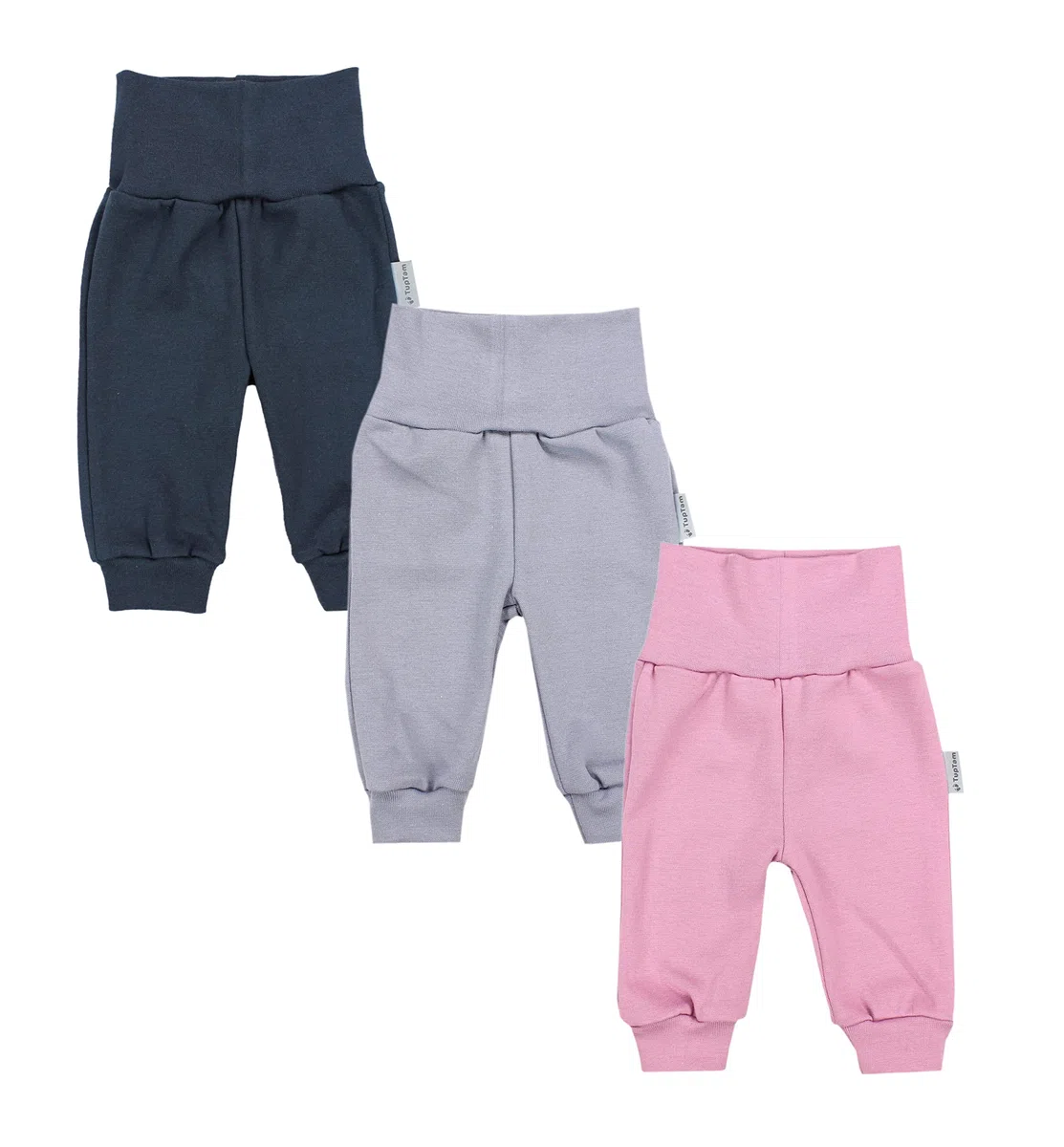 TupTam Pantalones de Bebé para Niñas Paquete de 3