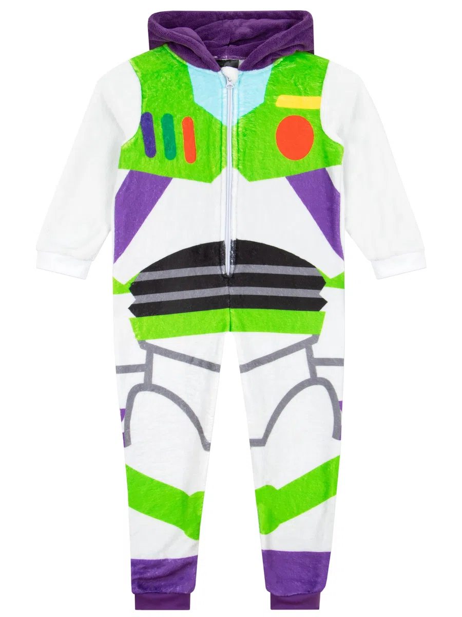 Disney Mono Buzz Lightyear | Toy Story Pijama Mono | Pijamas Polares | Pijama Polar Niño | 18 Meses E 8 Años