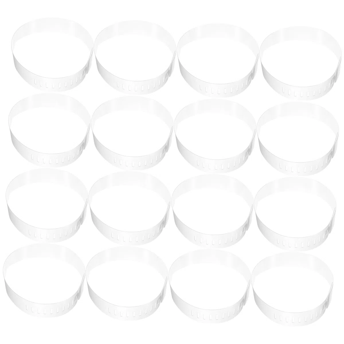 Healvian 100piezas Collar De Pvc Transparente Para Camisas De Varillas De Plástico Para Fijación De Cuello Soporte Para Cuello De Camisa Para Hombre