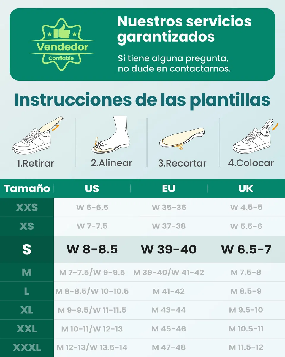 Plantillas ortopédicas QBK, plantillas de soporte de arco para tendinitis de Aquiles, soporte de arco para fascitis Plantar, pie plano, sobrepronación S