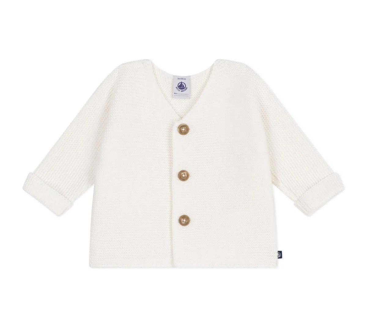 Petit Bateau A0ces Suéter cárdigan Unisex bebé (Pack de 1)
