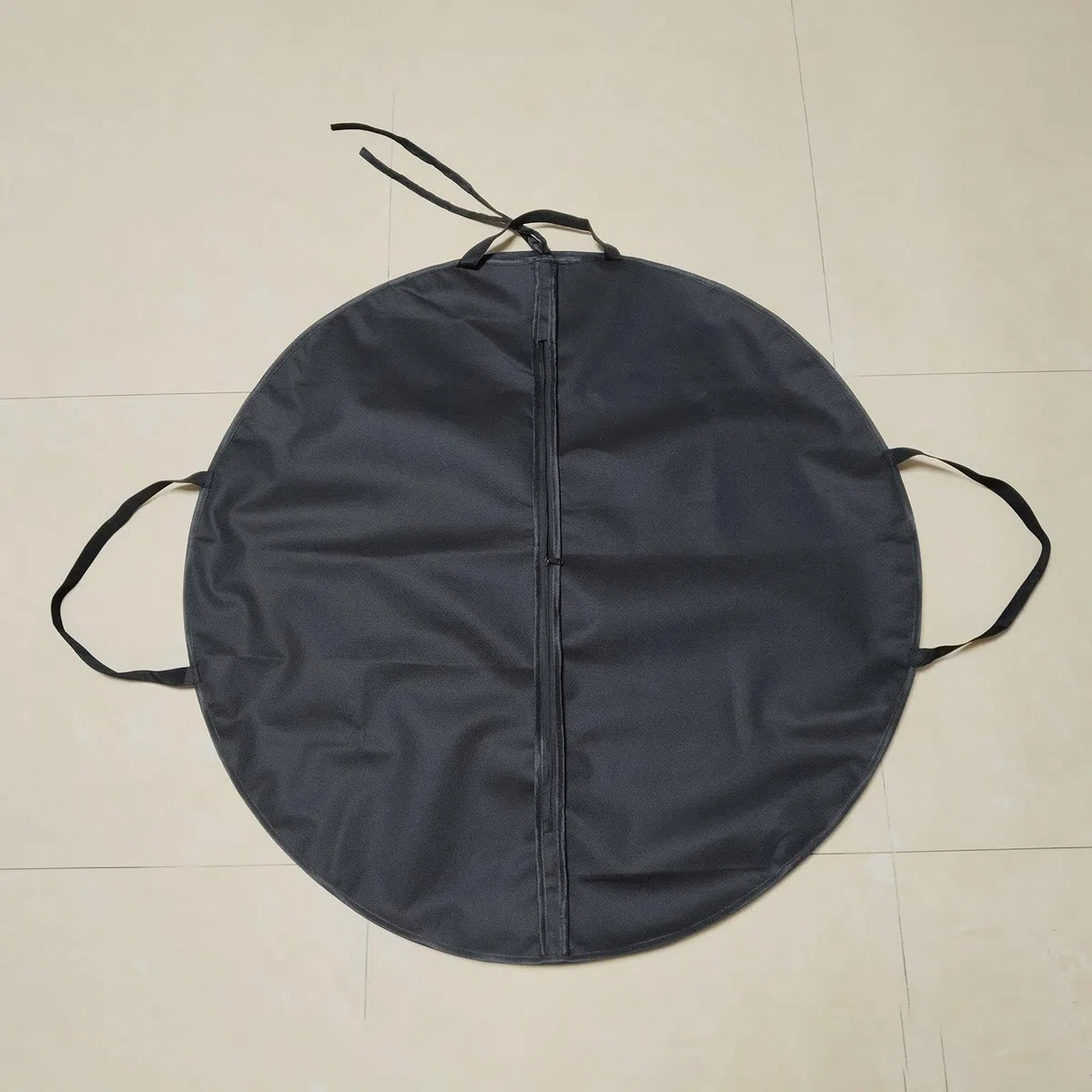 F Fityle Bolsa para Ropa Negra, Versátil y Resistente, Funda para Trajes de Danza con 2 Correas, Bolso Portátil para Organizar Faldas de Tutú y Bailarinas