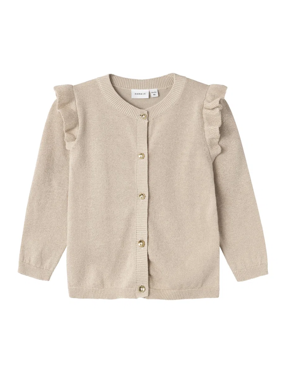 NAME IT Nmfabinne LS Knit Card Noos para Niñas