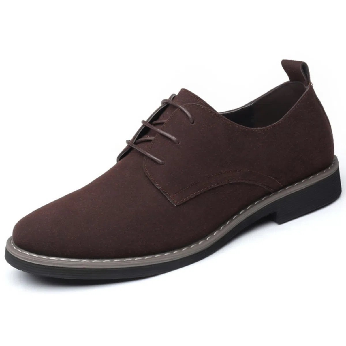 Hixingo Zapatos de Hombre de Vestir Mocasines Zapatos de Cuero Modernos Terciopelo Suave Zapatillas Vestir Hombre Antideslizante Suela de Goma para Negocios, Oficina, Trabajo, Bodas, 39-48