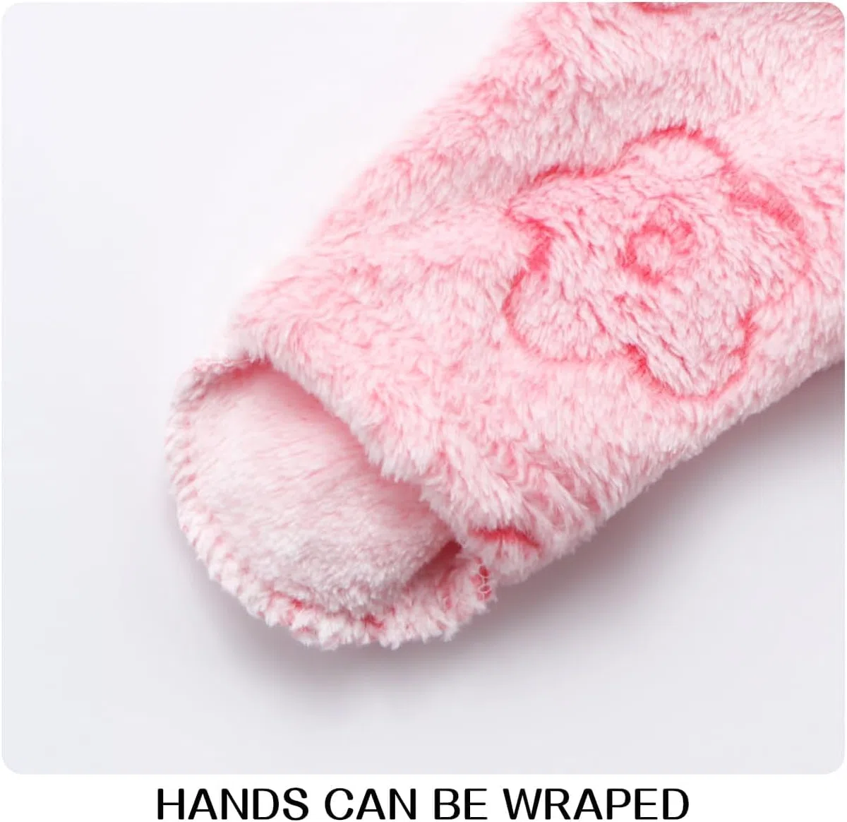 Mono de Lana recién Nacido 0-3m Onesie Ropa con Capucha para niñas Abrigo de Trajes de Nieve para niños pequeños