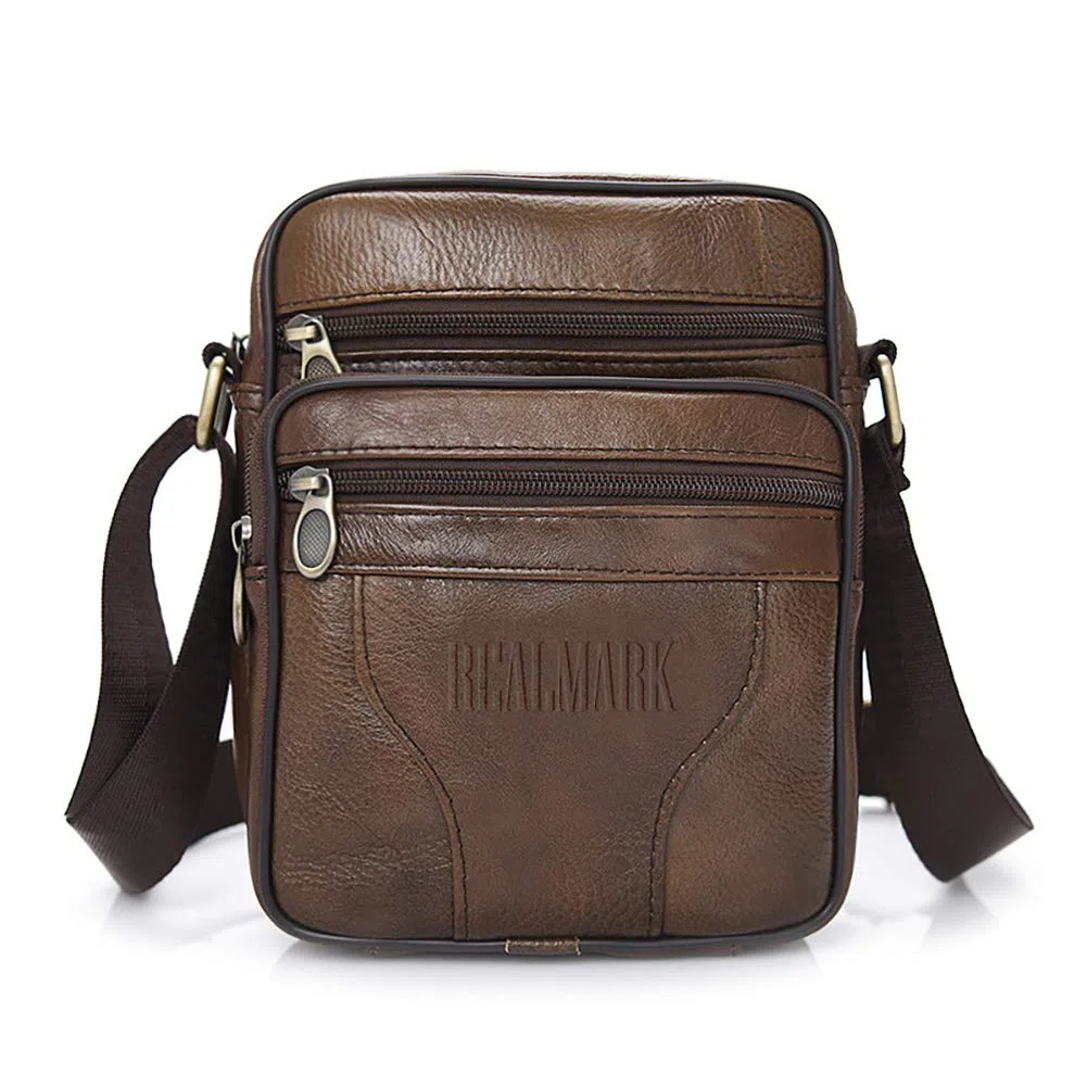 Bandoleras Hombre Piel Cuero,Bolso Bandolera de Piel Auténtica,Bolsas de Mensajero de Negocios Vintage,Bolso de Mano