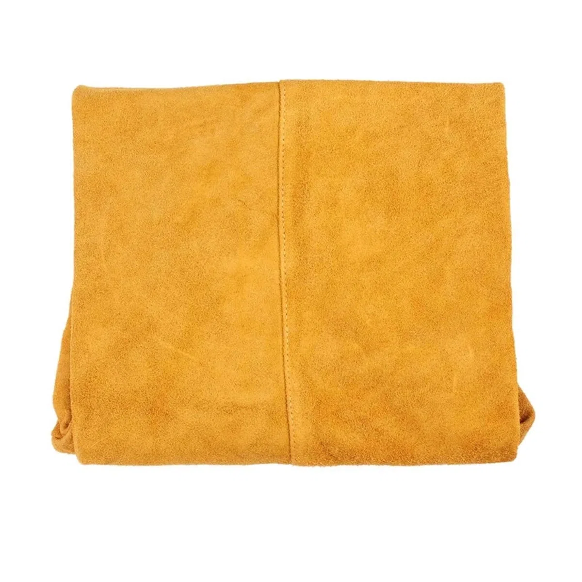 Protección para soldadura, Delantal de soldadura de 120Cm, ropa protectora de soldador de manga larga retardante de llama, cuero partido, resistente al fuego