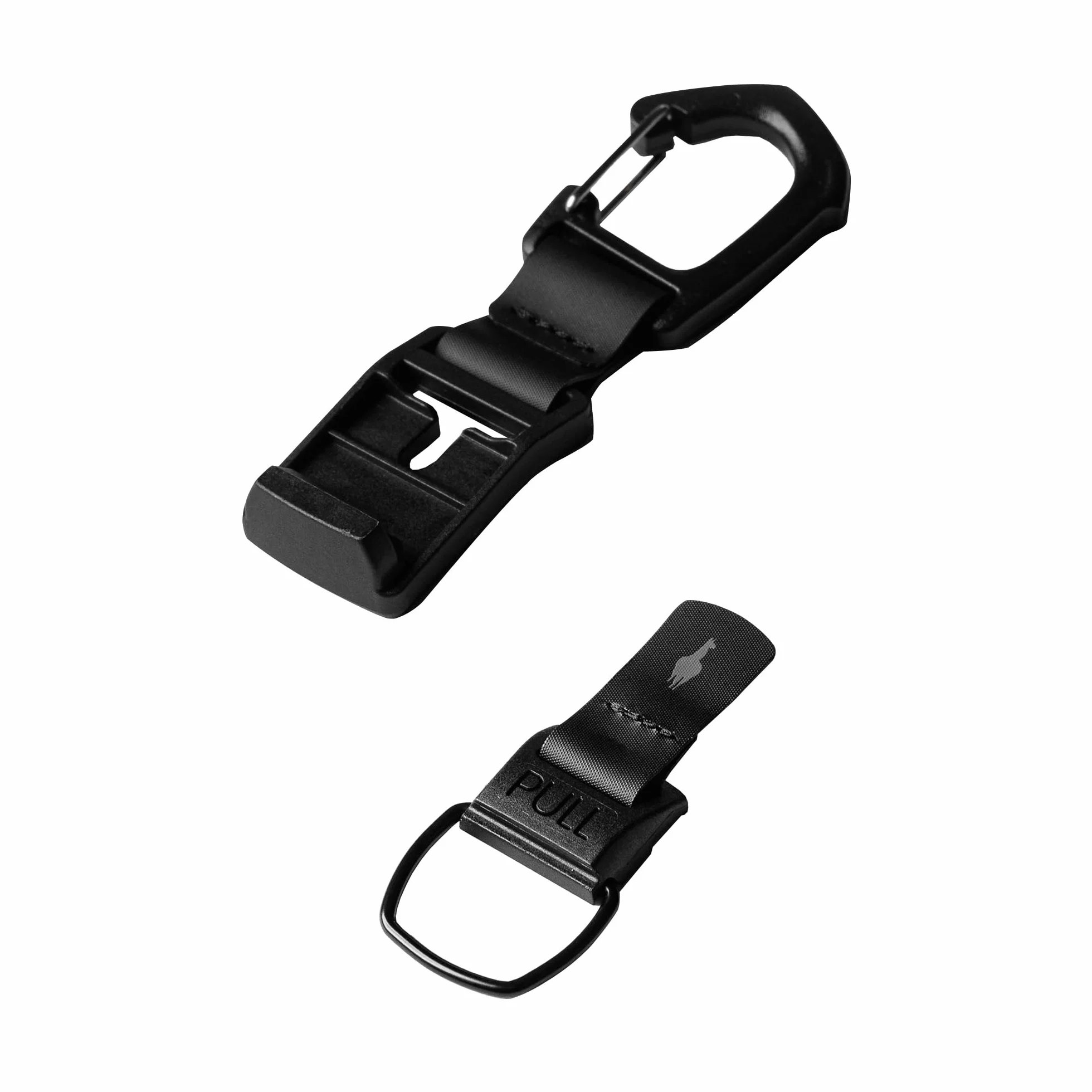 ALPAKA HUB Carabiner – Mosquetón EDC Magnético | Versión Pro también disponible, liberación rápida, compatible con sistema HUB, para bolsa y cinturón, accesorios tácticos